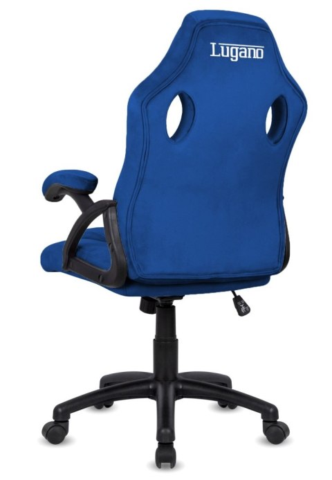 .Fotel obrotowy do biurka CARRERA M ALCANTARA DARK BLUE