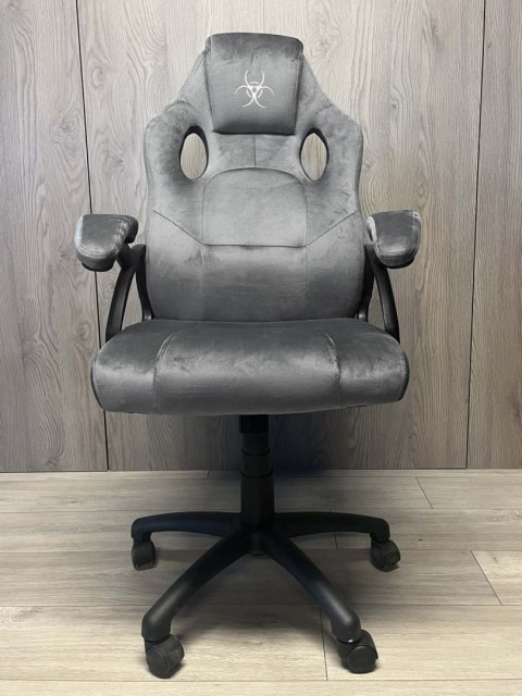 Fotel obrotowy do biurka CARRERA M ALCANTARA GREY NEW