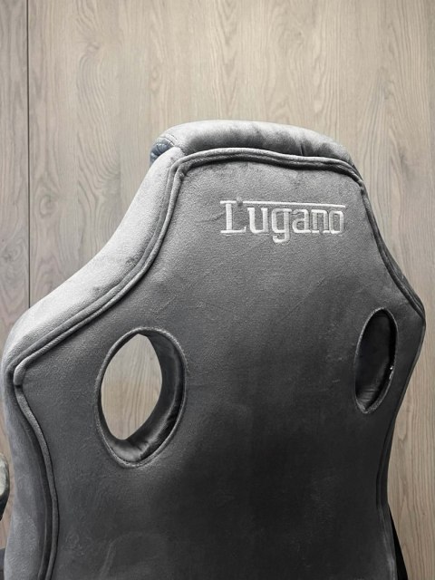 Fotel obrotowy do biurka CARRERA M ALCANTARA GREY NEW