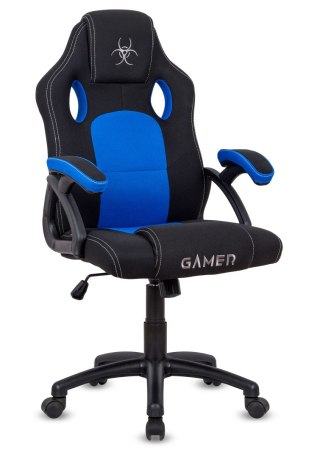 Fotel obrotowy do biurka CARRERA M BLUE FABRIC