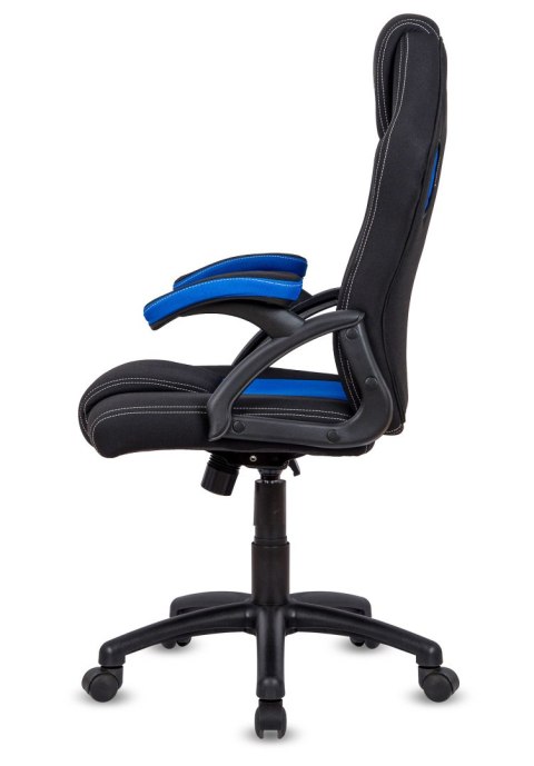 Fotel obrotowy do biurka CARRERA M BLUE FABRIC