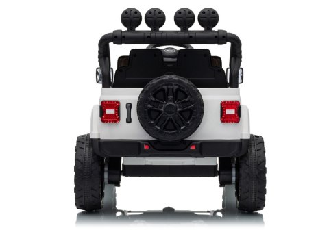 Pojazd Na Akumulator Jeep Rubicon DK-JWR558 24V Biały