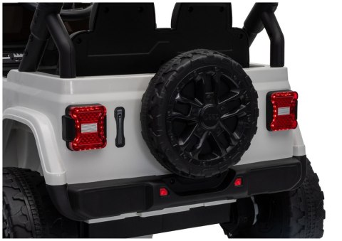 Pojazd Na Akumulator Jeep Rubicon DK-JWR558 24V Biały