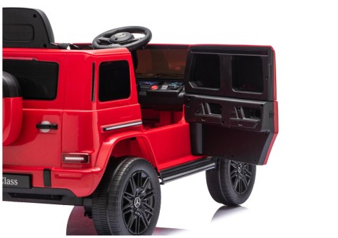 Pojazd Na Akumulator Mercedes G 4x4 24V 2580 Czerwony