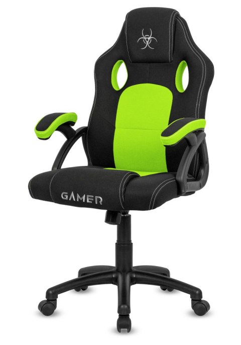 Fotel obrotowy do biurka CARRERA M GREEN FABRIC