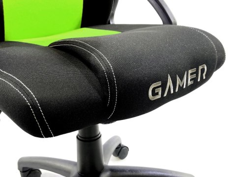 Fotel obrotowy do biurka CARRERA M GREEN FABRIC