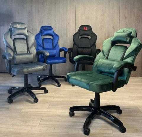 Fotel obrotowy do biurka TITAN GREY ALCANTARA BASIC