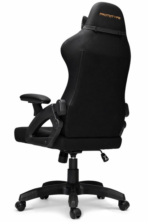 Fotel obrotowy gamingowy DESMO XL BLACK FABRIC