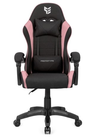 Fotel obrotowy gamingowy ENZO XL PINK FABRIC