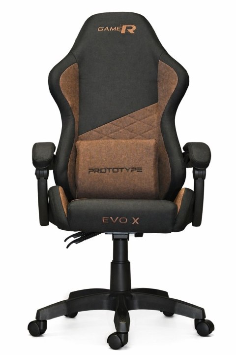 Fotel obrotowy gamingowy EVO FABRIC BROWN XL