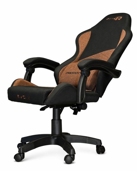 Fotel obrotowy gamingowy EVO FABRIC BROWN XL