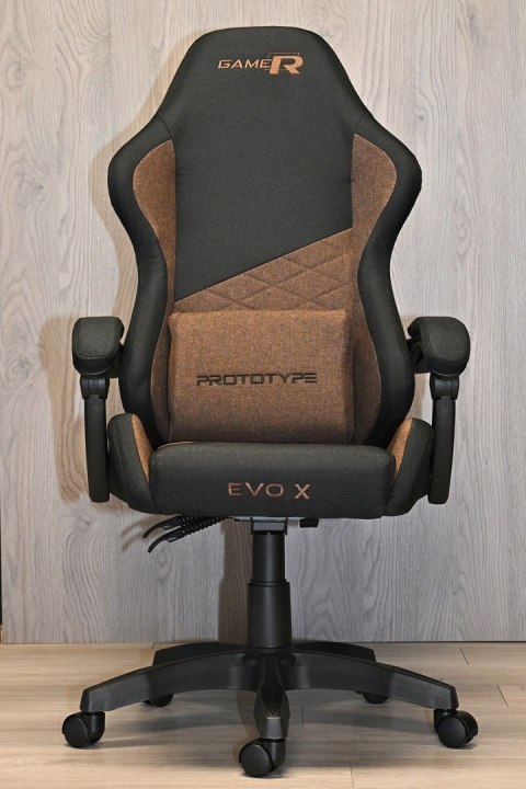 Fotel obrotowy gamingowy EVO FABRIC BROWN XL