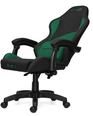 Fotel obrotowy gamingowy EVO FABRIC GREEN XL