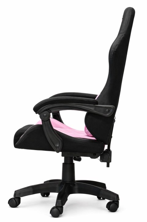 Fotel obrotowy gamingowy EVO FABRIC PINK XL
