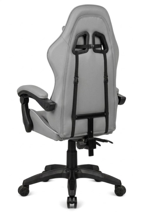 Fotel obrotowy gamingowy EVO PU STONE FULL GREY XL