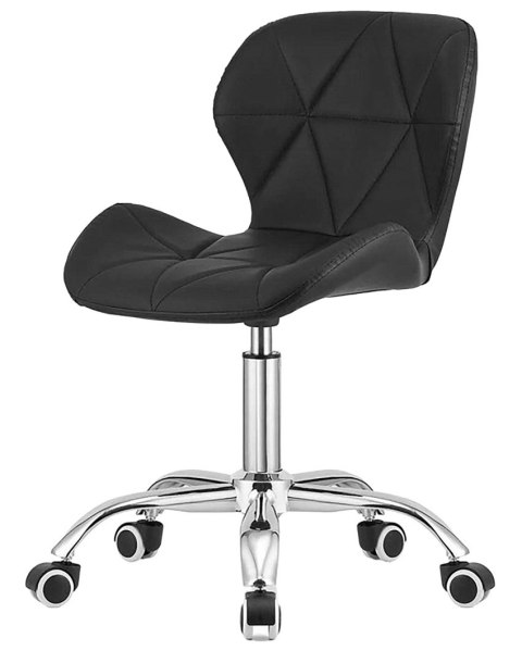 Krzesło obrotowe VASTO OFFICE PU BLACK SILVER