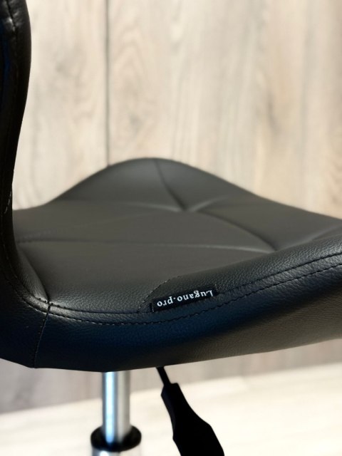 Krzesło obrotowe VASTO OFFICE PU BLACK SILVER