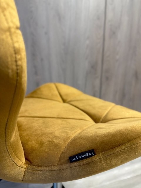 Krzesło obrotowe VASTO OFFICE VELVET SAND SILVER