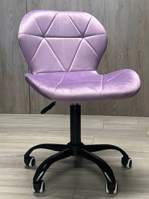 Krzesło obrotowe VASTO OFFICE VELVET VIOLET SMOKE