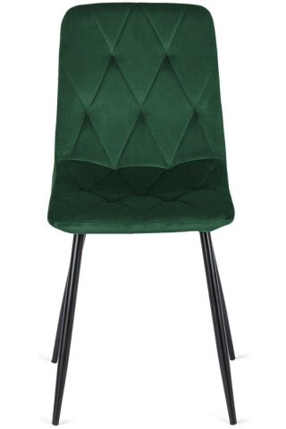 Krzesło tapicerowane BORGO VELVET GREEN FOREST SMOKE