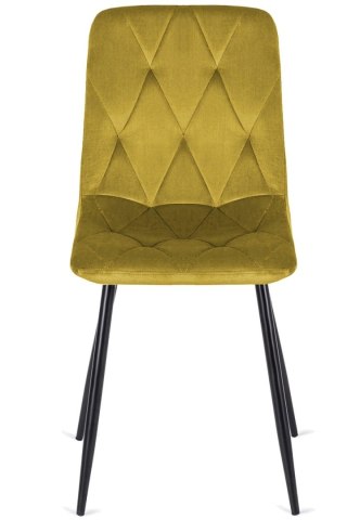 Krzesło tapicerowane BORGO VELVET OLIVE SMOKE