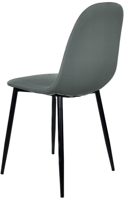 Krzesło tapicerowane GIULIA GREY PU