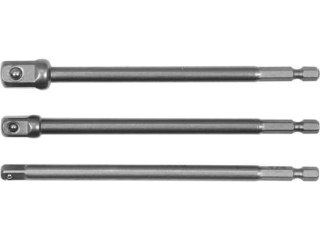 ADAPTER HEX DO NASADEK 1/4,3/8,1/2 , 3SZT.