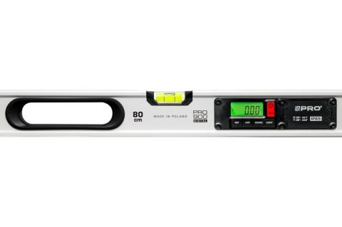 POZIOMICA PRO900 Z ELEKTRONICZNYM ODCZYTEM I MAGNESAMI 80 CM