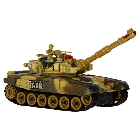Czołg zdalnie sterowany na pilota RC War Tank 9993 2.4 GHz pustynny