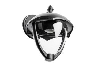 LAMPA OGRODOWA GRANDE-AD KINKIET PROSTY DOLNY, CZARNA
