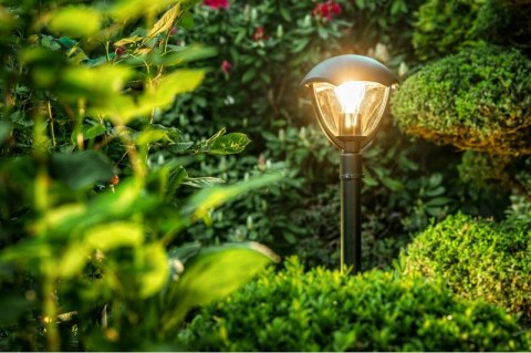 LAMPA OGRODOWA GRANDE-P SŁUPEK CZARNA