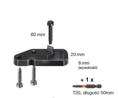 STICK PRO NA 3M2 (100) NIEWIDOCZNY MONTAŻ DESKI TARASOWEJ