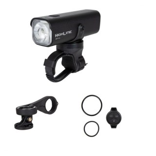 LAMPA ROWEROWA PRZEDNIA HIGHLINE, 1000LM, 2600MAH, SET