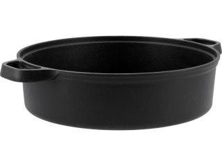 PATELNIA ŻELIWNA GRILLOWA GŁĘBOKA 28CM