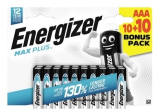BATERIA ENERGIZER MAX PLUS AAA LR03 10+10 SZT.