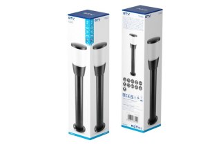 LAMPA OGRODOWA TORO-P 50 SŁUPEK CZARNA