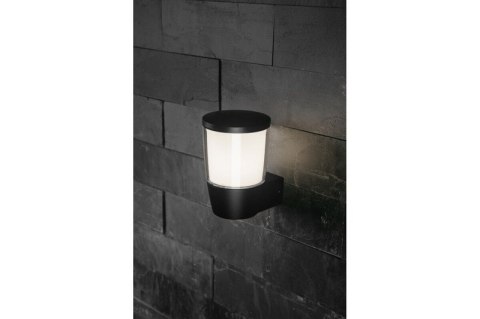 LAMPA OGRODOWA TOT-AU MAX.15W KINKIET PROSTY GÓRNY, CZARNA