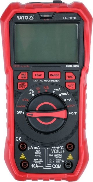 MIERNIK CYFROWY TRUE RMS LCD 60000.