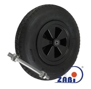 KOŁO PNEUMATYCZNE 400MM 2PR Z OŚKĄ 400X2TŁ/12