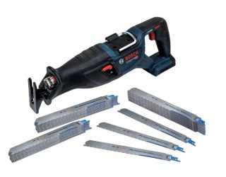 PIŁA SZABLASTA AKUMULATOROWA GSA 18V-28 0*AH + 75 BRZESZCZ.