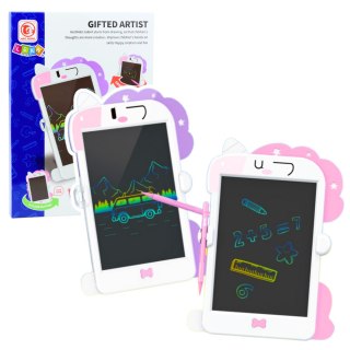 Tablica Do Rysowania Pisania LCD Rysik Jednorożec Różowa